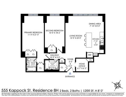 River Point Towers, 555 Kappock Street, #8H