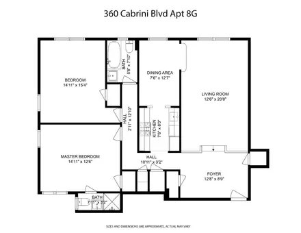 360 Cabrini Boulevard, #8G