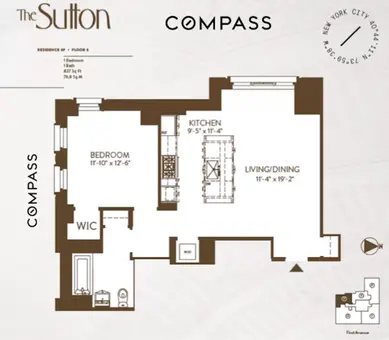 The Sutton, 959 First Avenue, #6F