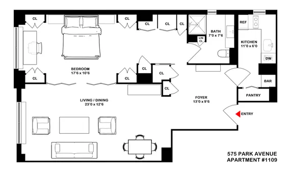 The Beekman, 575 Park Avenue, #1109