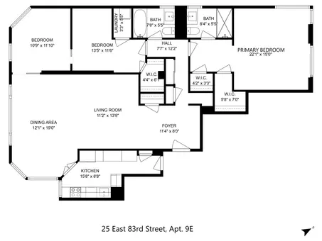 25 East 83rd Street, #9E