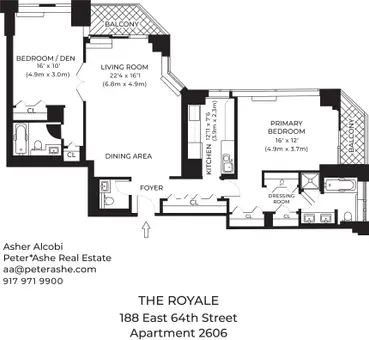 The Royale, 188 East 64th Street, #2606