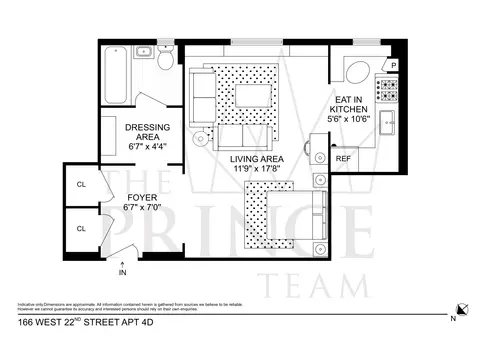 The Henry, 166 West 22nd Street, #4D