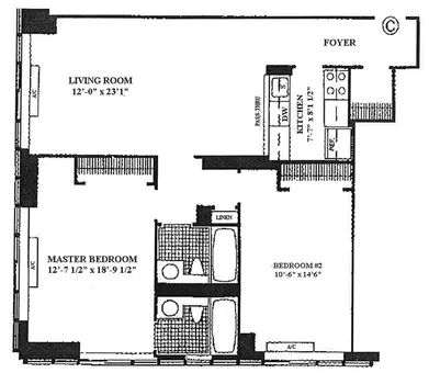 Fifth Avenue Tower, 445 Fifth Avenue, #24C