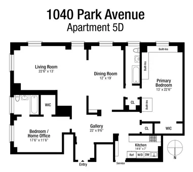 1040 Park Avenue, #5D