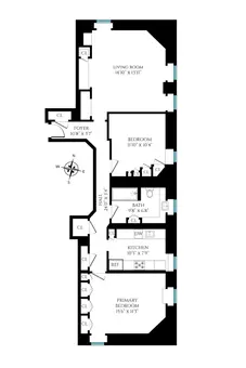 The Osborne, 205 West 57th Street, #6DE