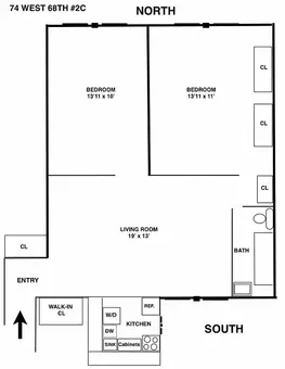 The Morleigh, 74 West 68th Street, #2C