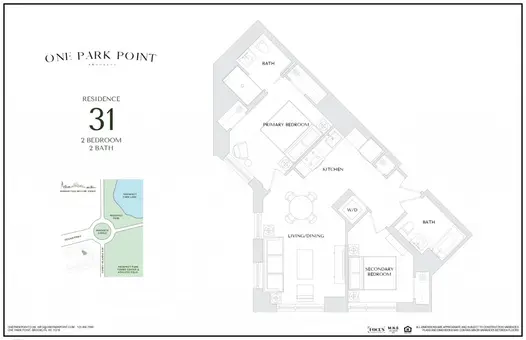 One Park Point, 11 Ocean Parkway, #331