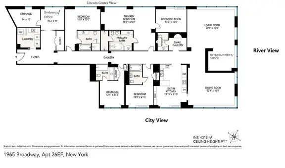 The Grand Millennium, 1965 Broadway, #26E