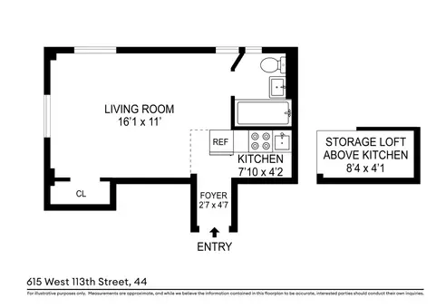 The Huntington, 615 West 113th Street, #44