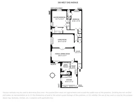 500 West End Avenue, #4D