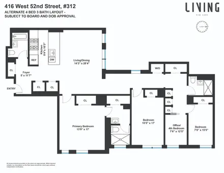 NINE52, 416 West 52nd Street, #312