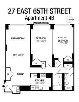 27 East 65th Street, #4B