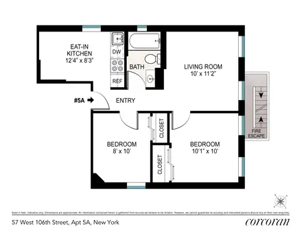 57 West 106th Street, #1A