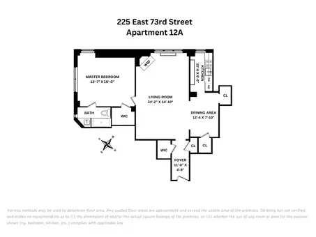 Eastgate, 225 East 73rd Street, #12A