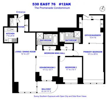 The Promenade, 530 East 76th Street, #12AK