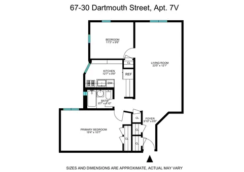 67-30 Dartmouth Street, #7V