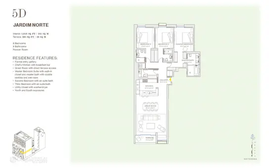 Jardim, 525 West 27th Street, #5D