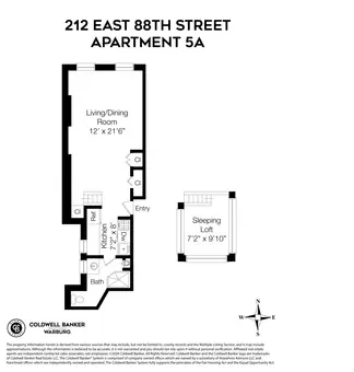 212 East 88th Street, #5A