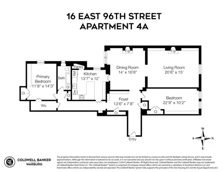 The Queenston, 16 East 96th Street, #4A