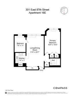 The Corniche, 301 East 87th Street, #16E