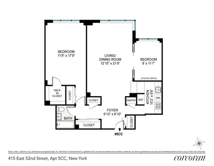 Sutton House, 415 East 52nd Street, #5CC