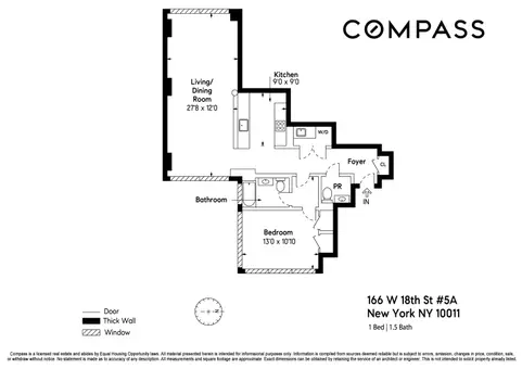 Yves, 166 West 18th Street, #5A