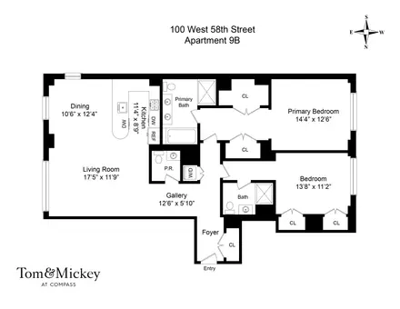 Windsor Park, 100 West 58th Street, #9B