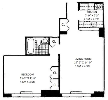 The Beaumont, 30 West 61st Street, #11E
