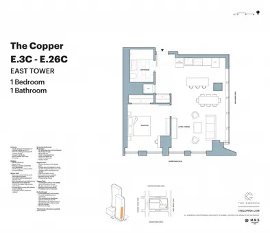 The Copper, 626 First Avenue, #E10C