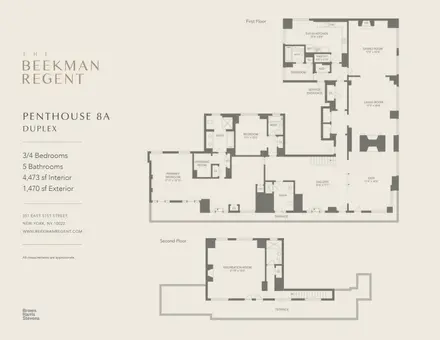 The Beekman Regent, 351 East 51st Street, #PH8A