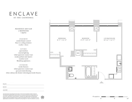 Enclave At The Cathedral, 400 West 113th street, #828