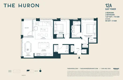 The Huron, 29 Huron Street, #12AE