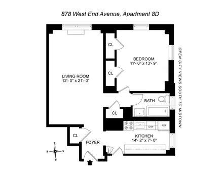 878 West End Avenue, #8D