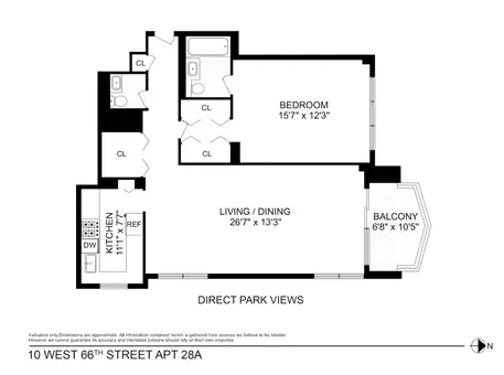 Park Ten, 10 West 66th Street, #28A