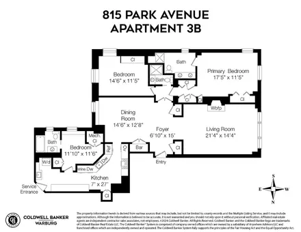 815 Park Avenue, #3B