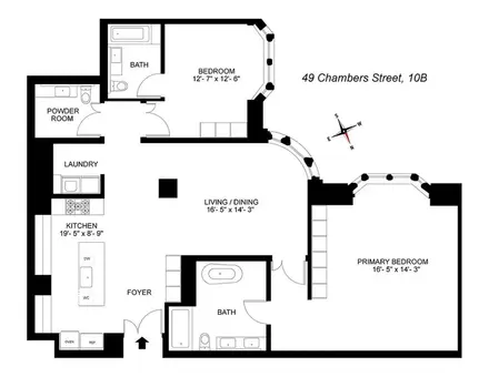 49 Chambers Street, #10B