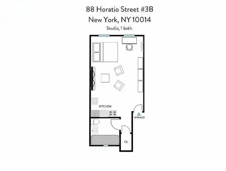 88 Horatio Street, #3B