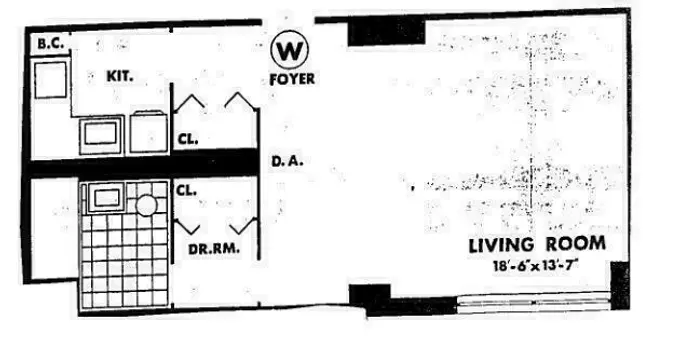 The Westerly, 300 West 55th Street, #8W