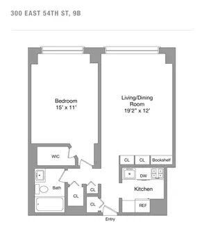 Connaught Tower, 300 East 54th Street, #9B