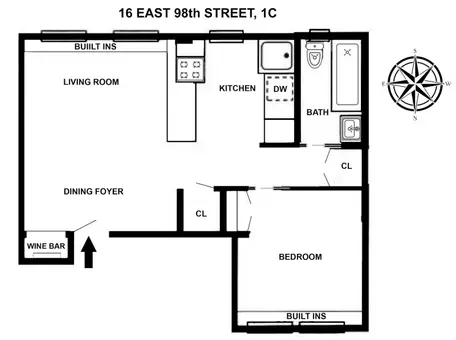 16 East 98th Street, #1C