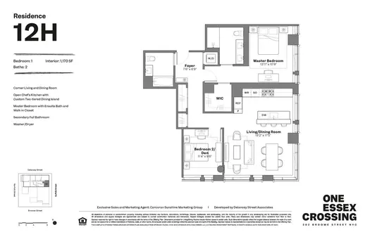 One Essex Crossing, 202 Broome Street, #12H