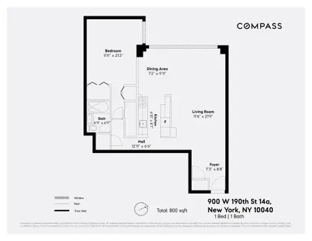 Cabrini Terrace, 900 West 190th Street, #14A