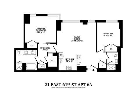 Carlton House, 21 East 61st Street, #6A