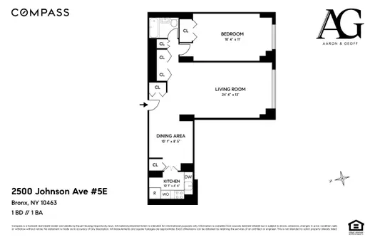 The Winston Churchill, 2500 Johnson Avenue, #5E