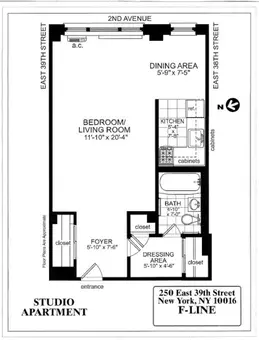 Timston, 250 East 39th Street, #6D