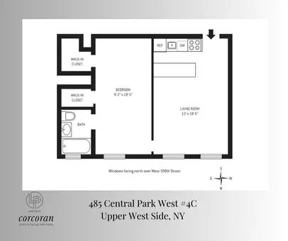 The Hartley, 485 Central Park West, #4C