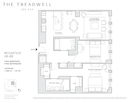 The Treadwell, 249 East 62nd Street, #8B