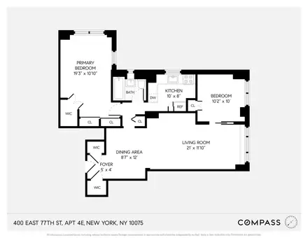 Emery Towers, 400 East 77th Street, #4E