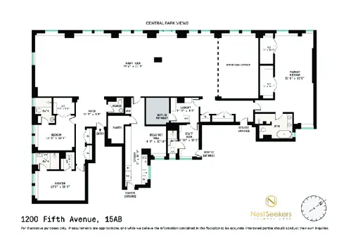 The Park View, 1200 Fifth Avenue, #15AB